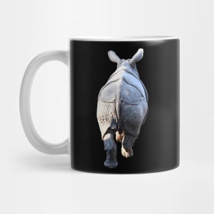 Baby rhinoceros back Mug